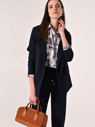 Milano-Stitch Blue Jacket