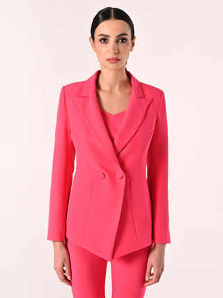 Fuchsia Technical Fabric Jacket