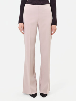 Flared Hose in Beige-Taupe