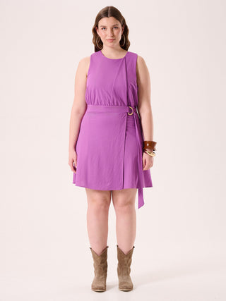 Robe curvy violet iris