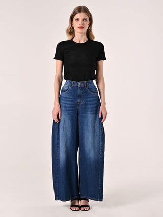 Black Lurex T-shirt