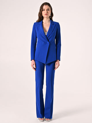 China Blue Jacket in Technical Fabric