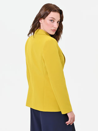 Veste droite vert olive