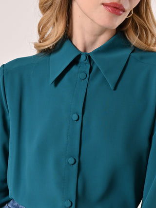Camicia Verde Reale