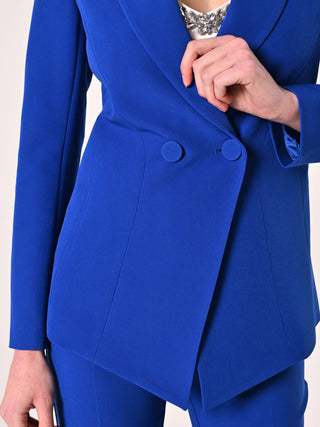 China Blue Jacket in Technical Fabric