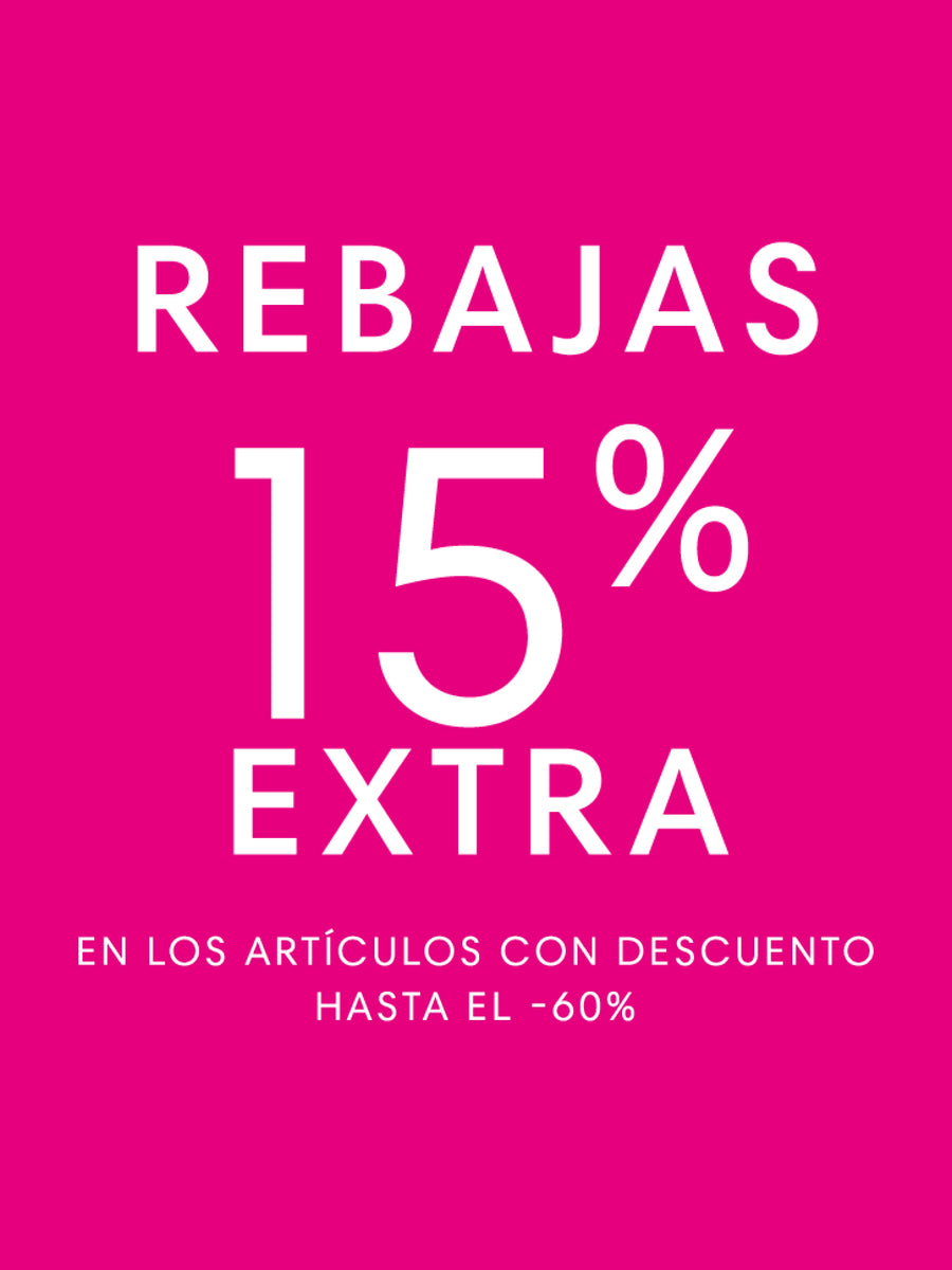 Descuento adicional del 15% en los saldos hasta -60%