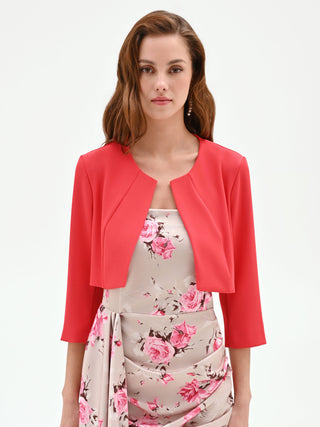 Bolero rojo fresa de cady