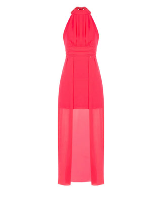 Abito High-Low Fuxia