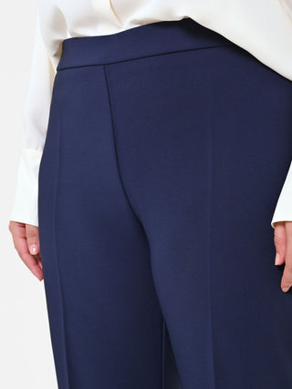 Pantalone Curvy a Zampa Blu