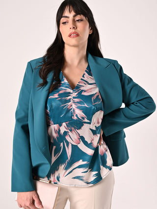 Top Curvy Floreale