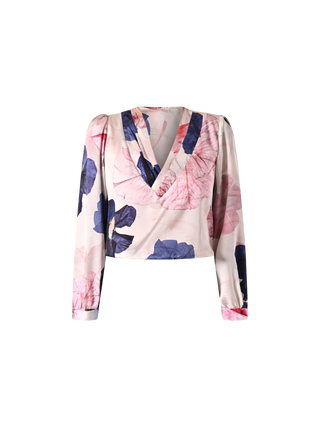 Floral-print Blouse