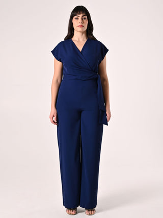Curvy Blue Jumpsuit