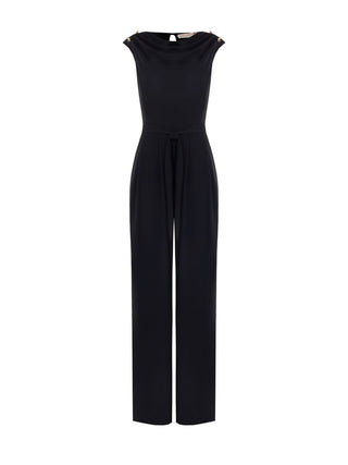 Black Flowy Jumpsuit