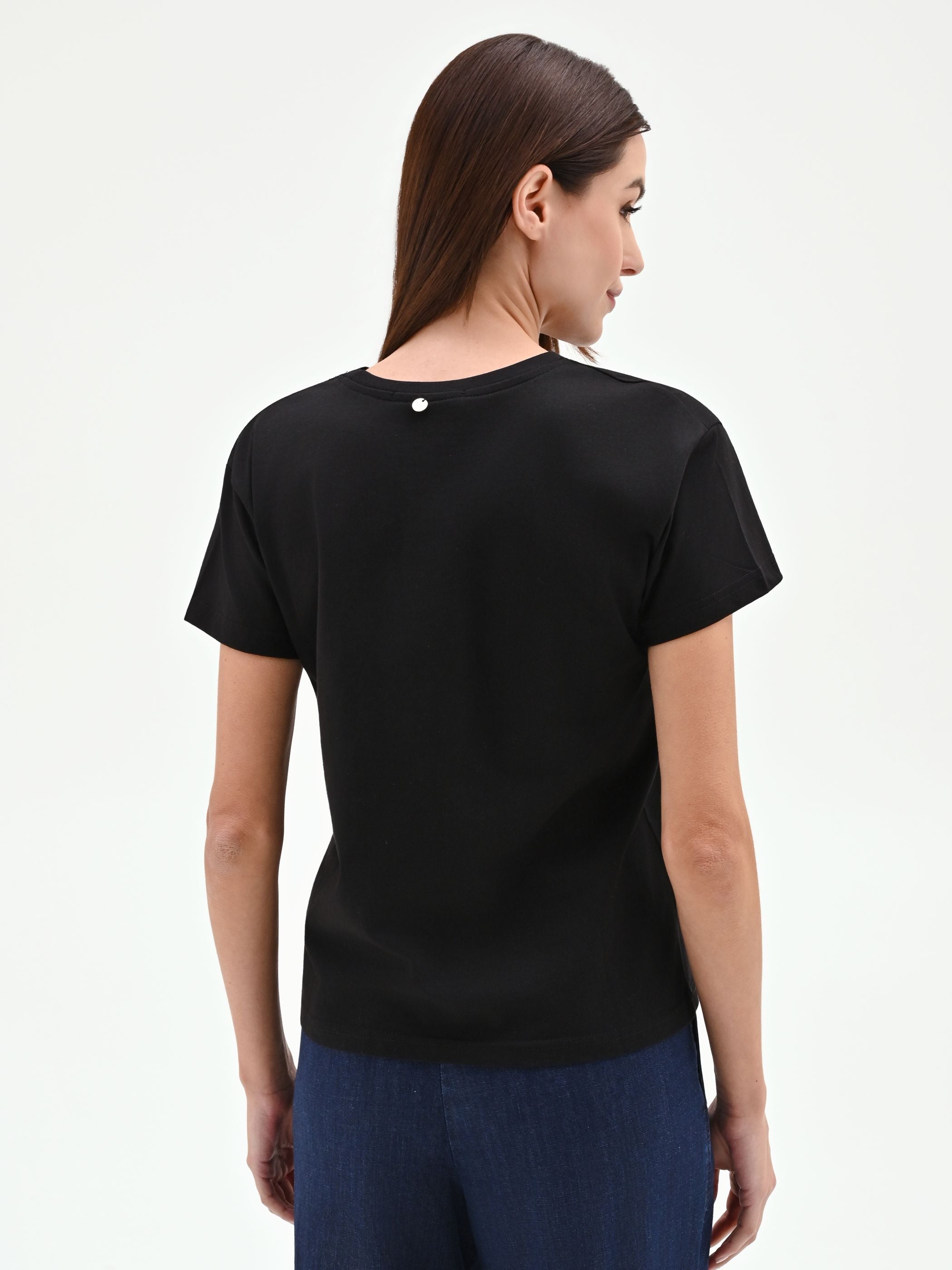 Black 'The Devil Wears Prada' Cotton T-Shirt – Rinascimento