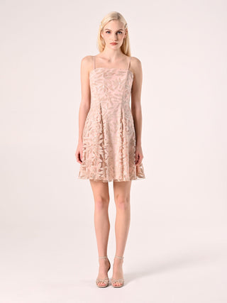 Pale-Pink Dress with Full Skirt