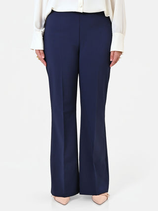 Pantalone Curvy a Zampa Blu