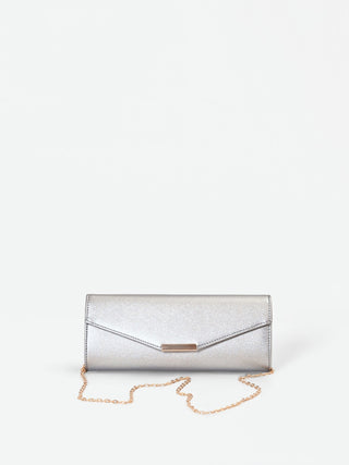 Pochette oro con texture glitterata