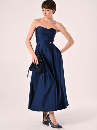 Abito a Ruota Blu Navy