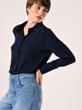 Camicia Blu Navy