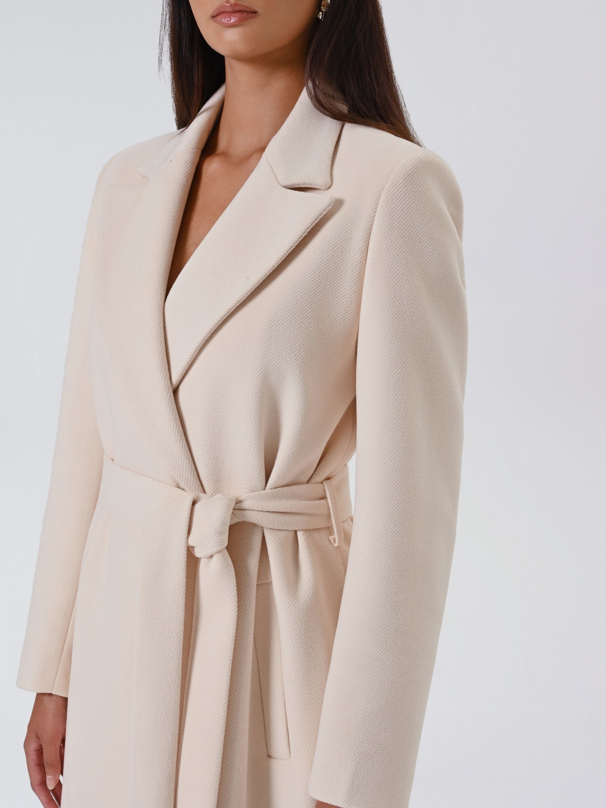 Robe Longue Soirée Beige Miss Selfridge - Taille 10, Style Robe De Bal, Occasion Très Bon état