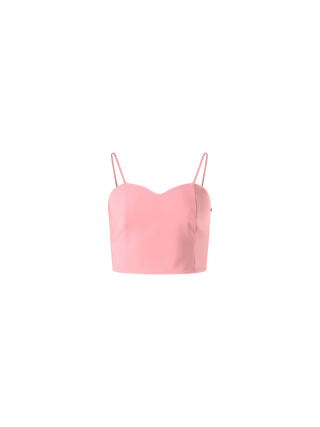 Top in Powder Pink Technical Fabric