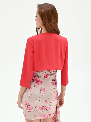 Bolero rojo fresa de cady