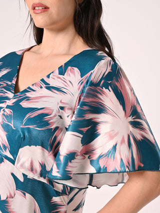 Top Curvy Floreale