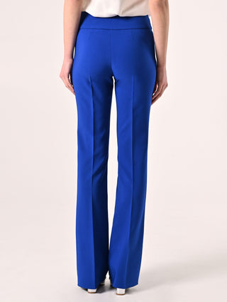 China Blue Trousers in Technical Fabric with Waistband