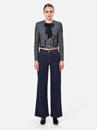 Navy Palazzo Jeans