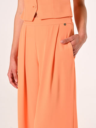 Flowy Orange Trousers