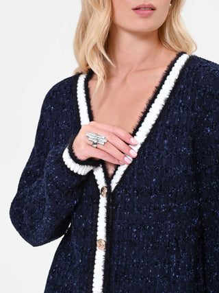 ALESSANDRO TE26-680-FU  Cardigan B443