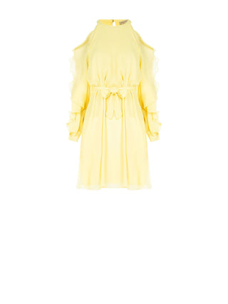 Abito Giallo con Rouches
