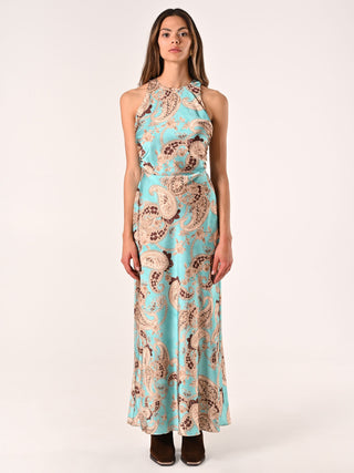 Abito Lungo stampa Paisley