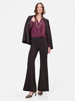 Pantalone a palazzo moro marrone