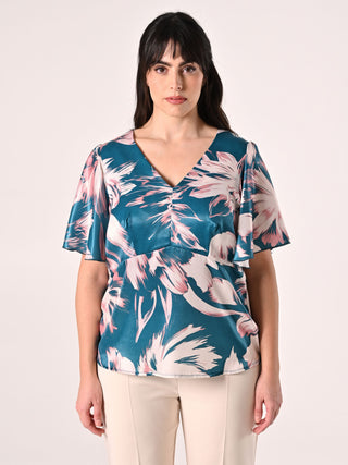 Top Curvy Floreale