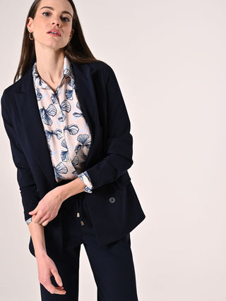 Milano-Stitch Blue Jacket