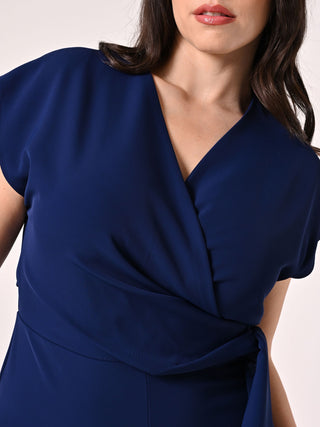Curvy Blue Jumpsuit