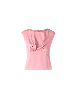 Powder Pink Satin Top