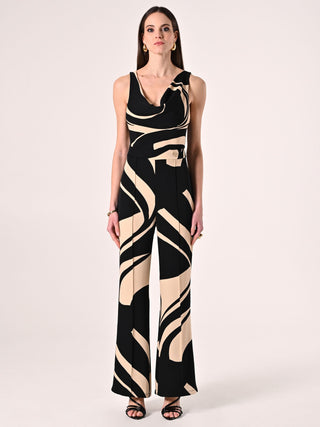 Optical Print Jumpsuit