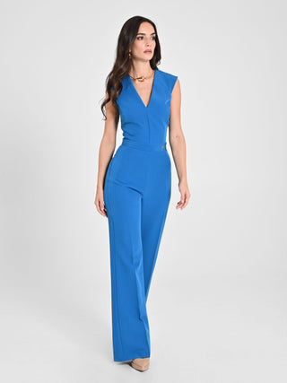 Open Back Ocean Jumpsuit