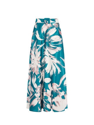 Floral Print Skirt