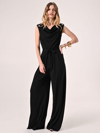Black Flowy Jumpsuit