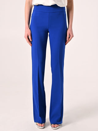 China Blue Trousers in Technical Fabric with Waistband