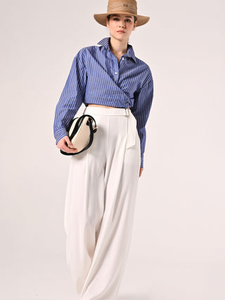 White Cady Trousers