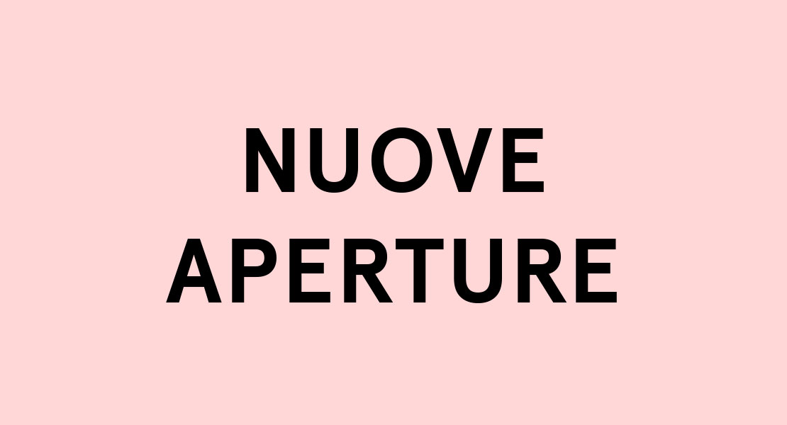 Nuove aperture