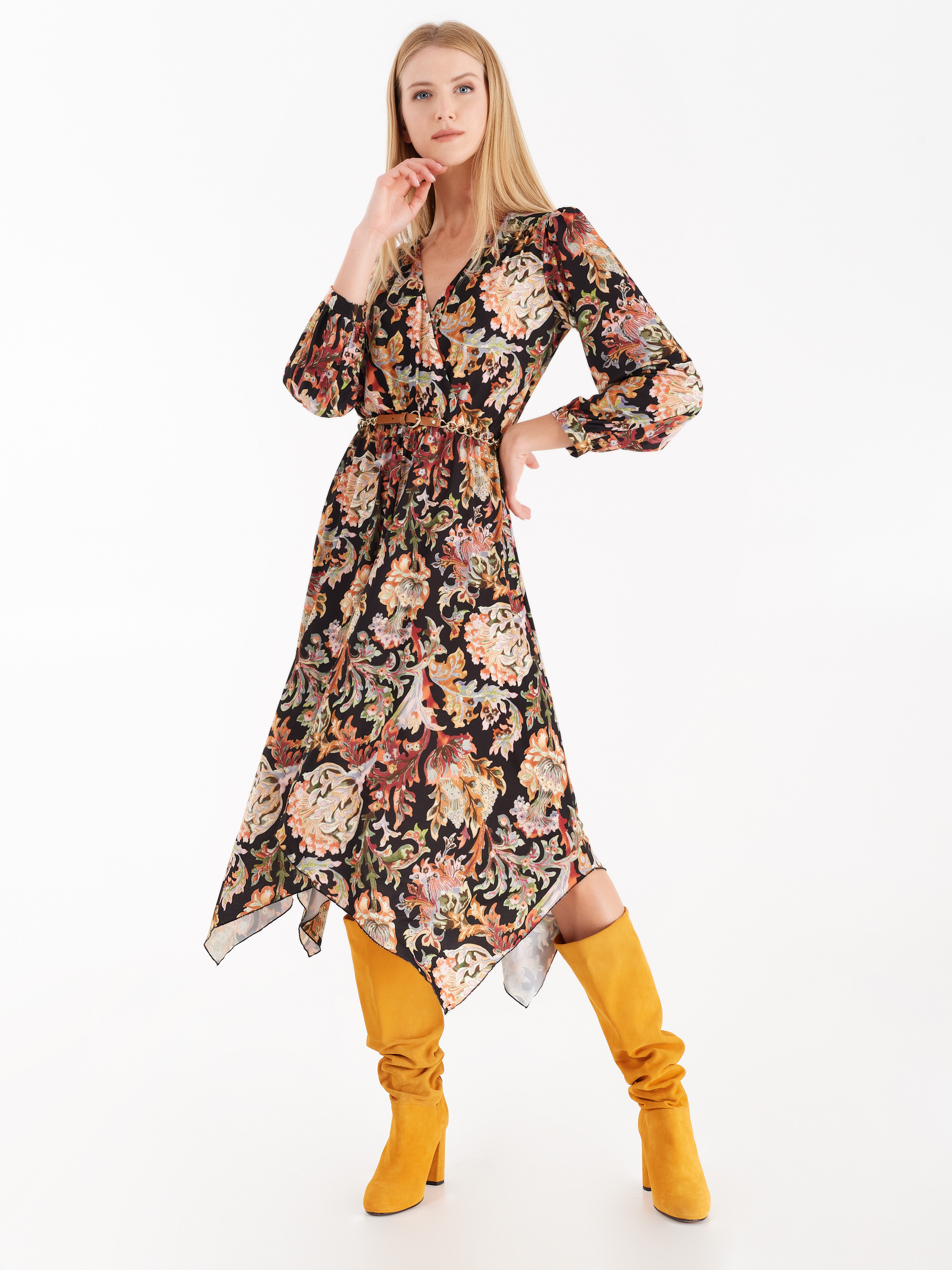 colorful mexican dress
