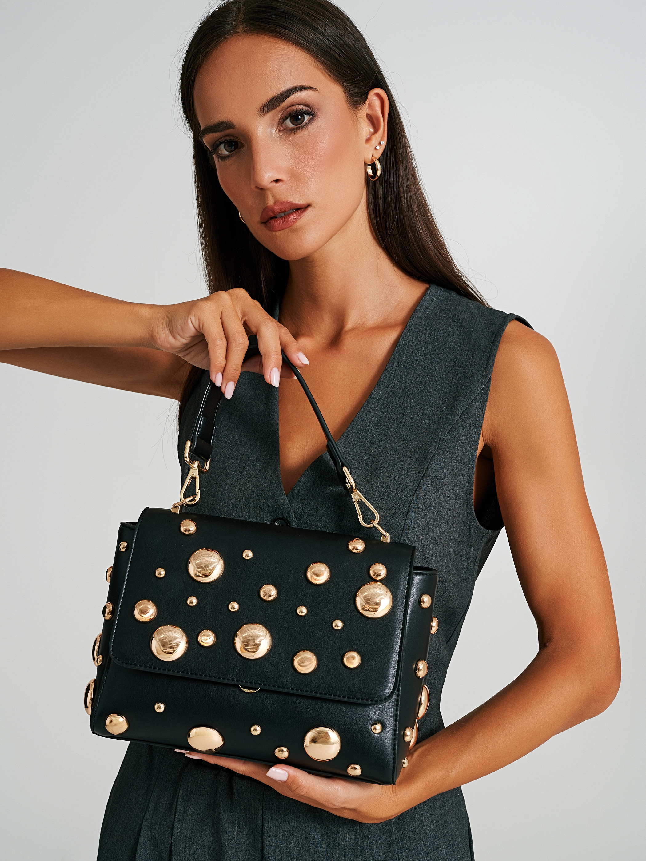 Borsa a spalla bolle