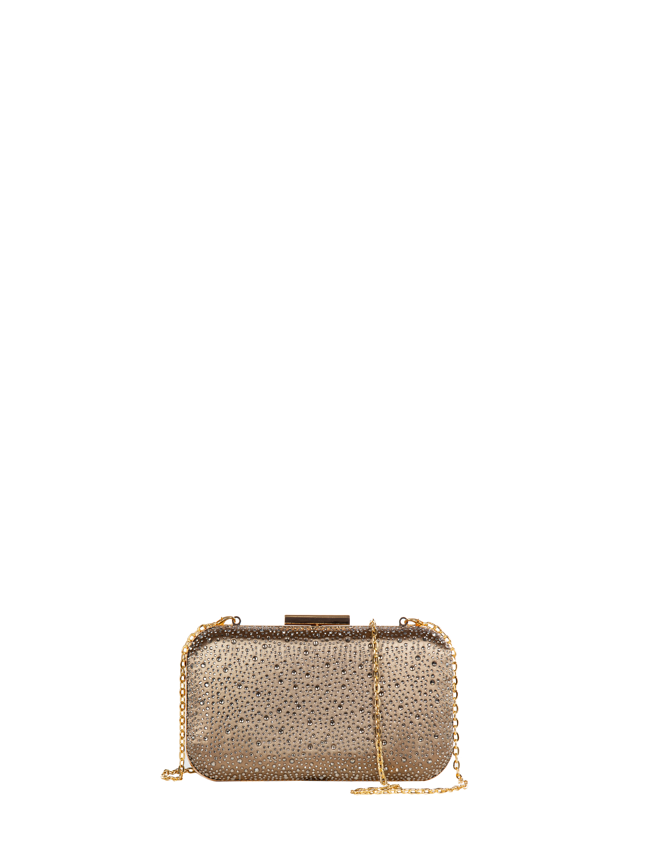 Clutch Bag with Rhinestones