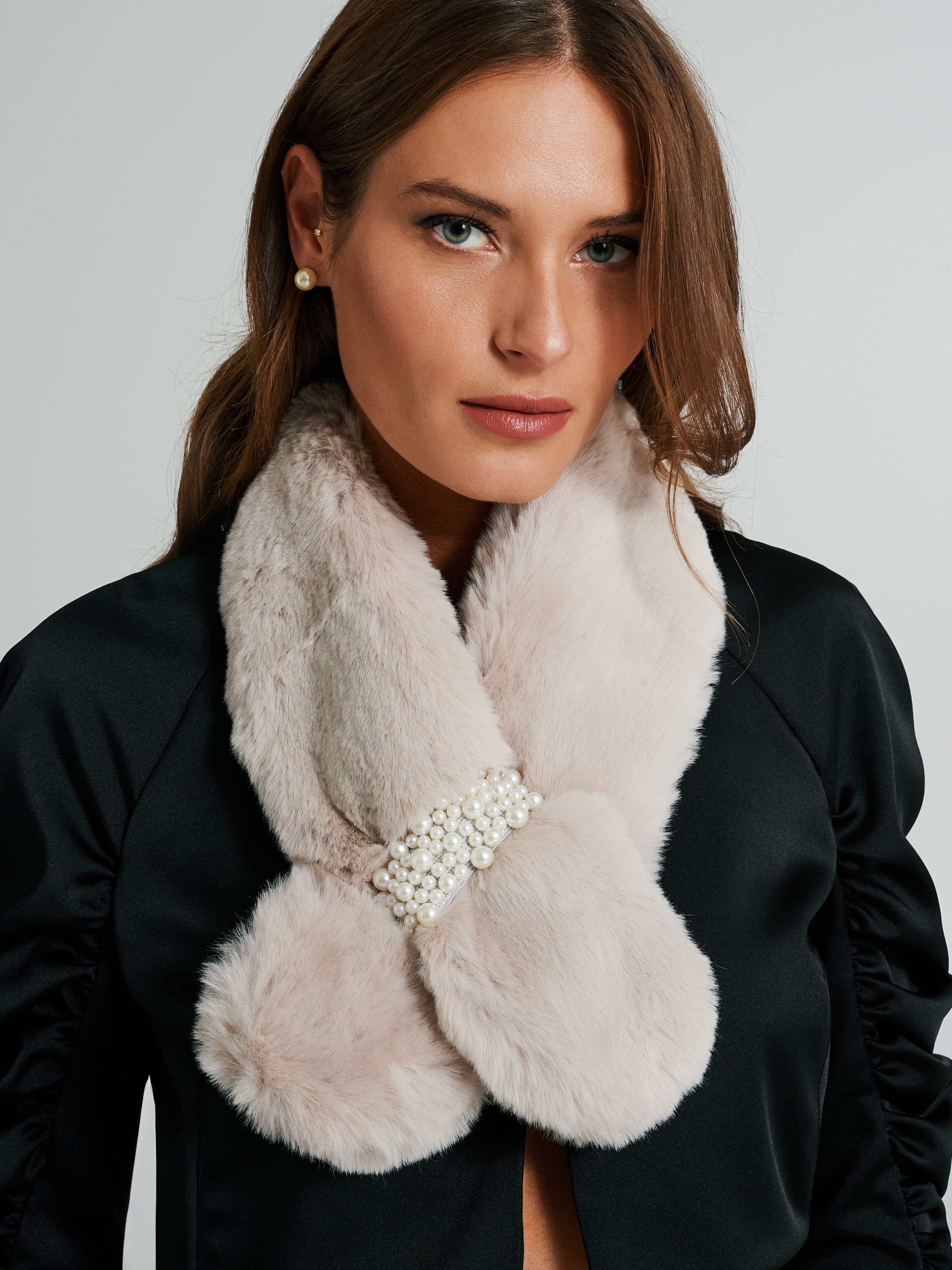 Faux fur neck collar hotsell