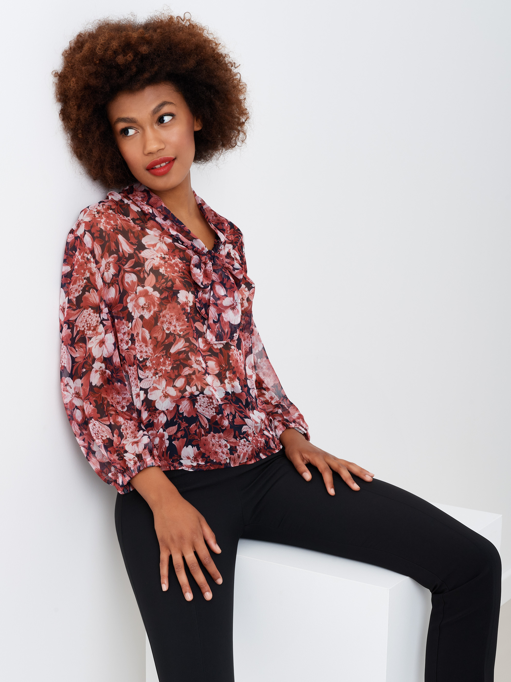 Rabatt 63 % DAMEN Hemden & T-Shirts Bluse Print Primark Bluse Rosa 36 